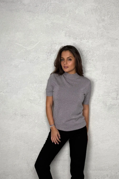 Dámska blúzka s krátkym rukávom