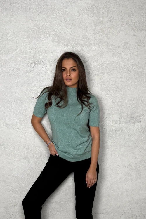 Dámska blúzka s krátkym rukávom