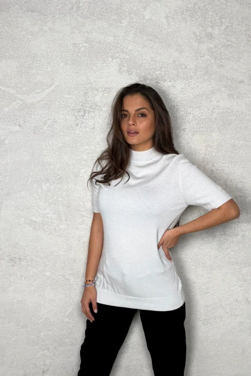 Dámska blúzka s krátkym rukávom