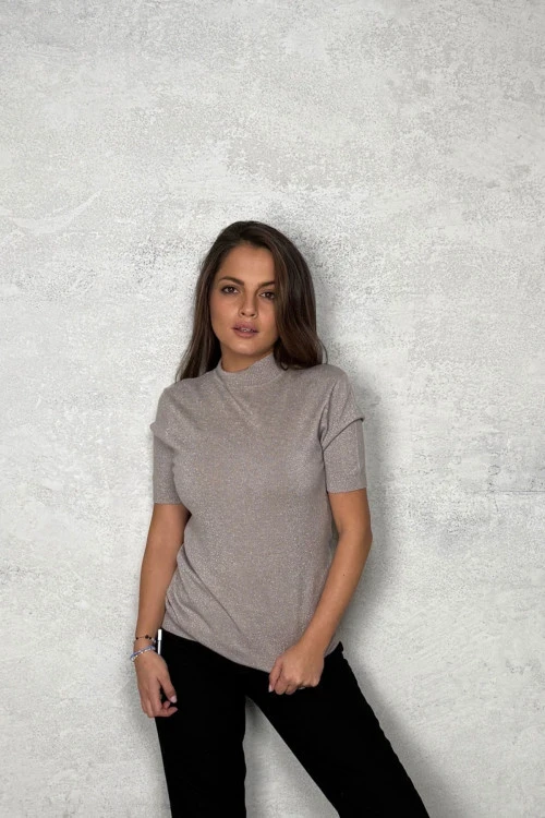 Dámska blúzka s krátkym rukávom