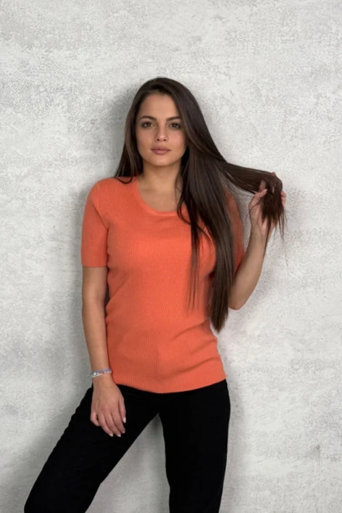 Dámska blúzka s krátkym rukávom