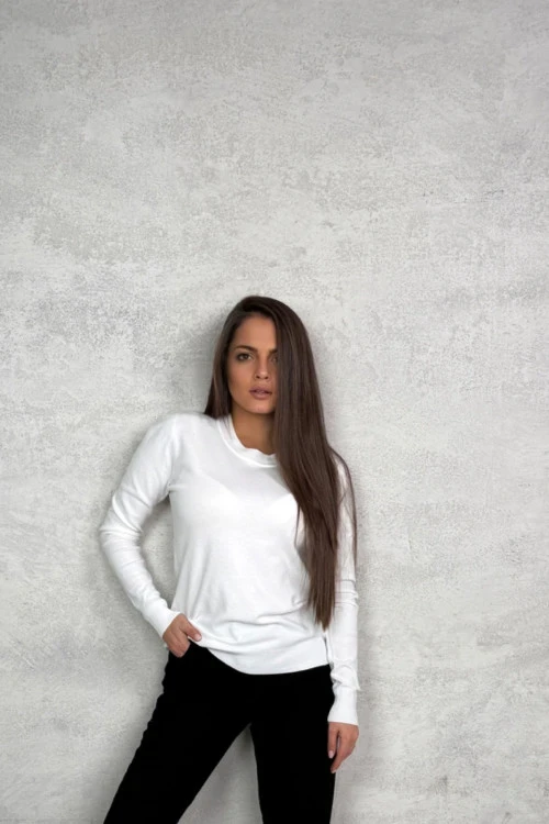 Ženska bluza sa dugim rukavima