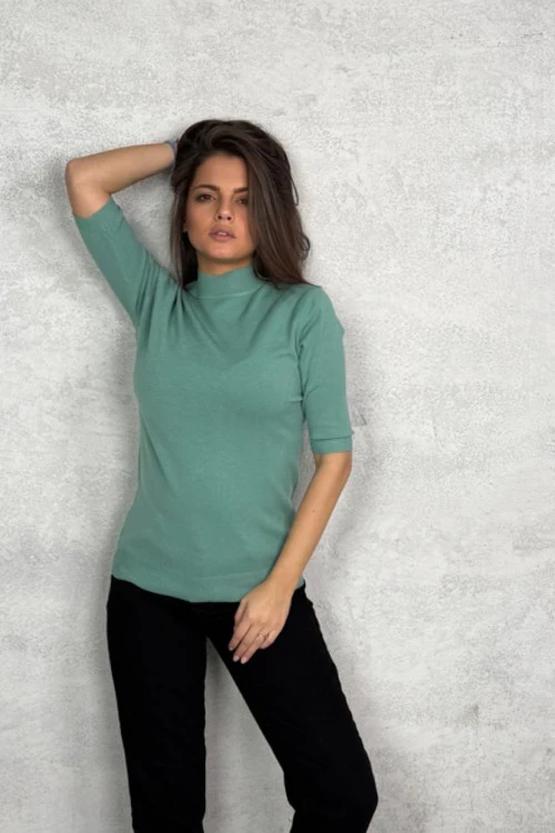 Dámska blúzka s krátkym rukávom