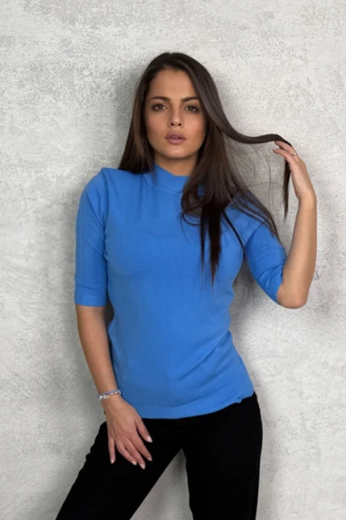 Dámska blúzka s krátkym rukávom