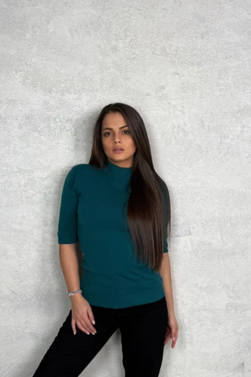 Dámska blúzka s krátkym rukávom