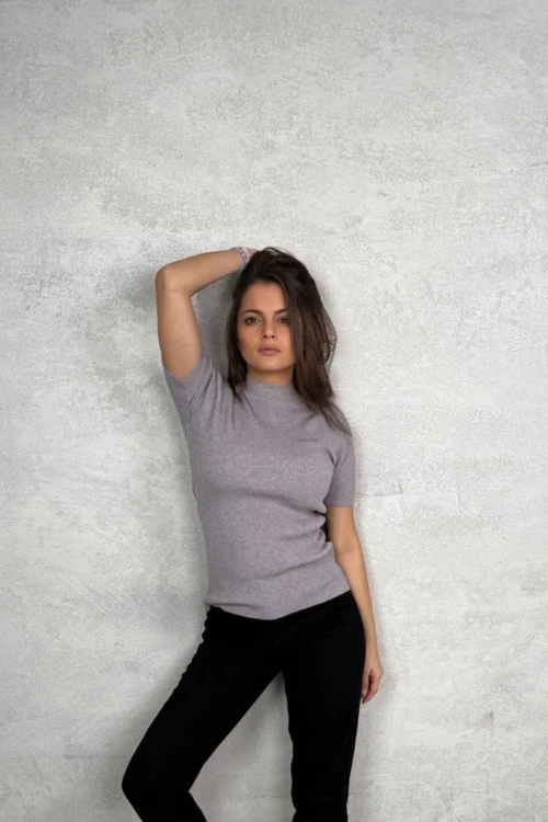 Dámska blúzka s krátkym rukávom