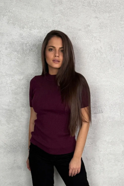 Dámska blúzka s krátkym rukávom