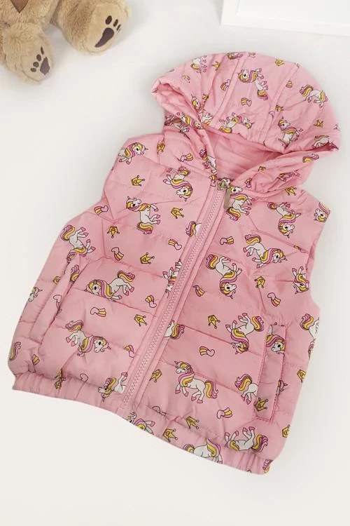 Dječji prsluk za djevojčice od 1 do 5 godina