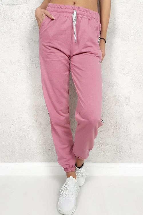 Pantaloni de sport cu inscriptie