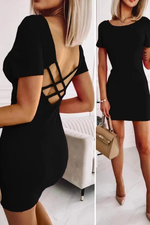 Dresses with short sleeves