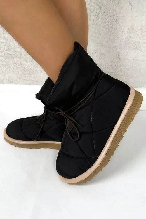 Botine de dama cu sireturi