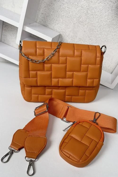 Geanta crossbody cu lant pentru femei