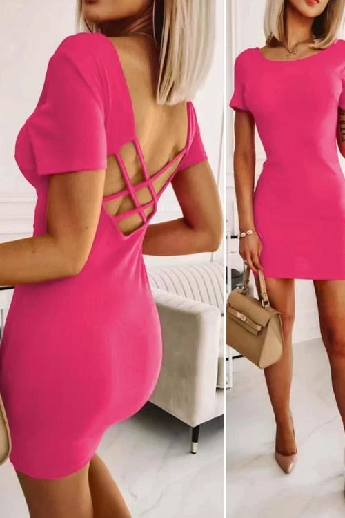 Dresses with short sleeves