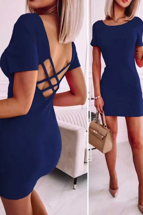 Dresses with short sleeves