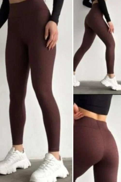 Női leggings magas derékkal