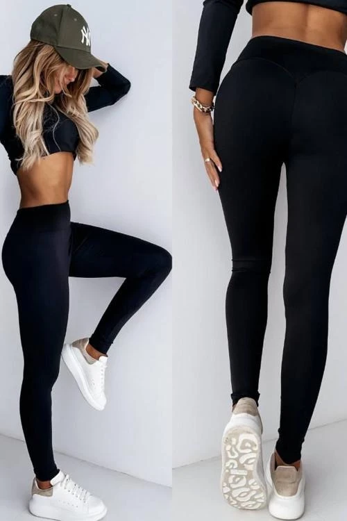 Női leggings magas derékkal