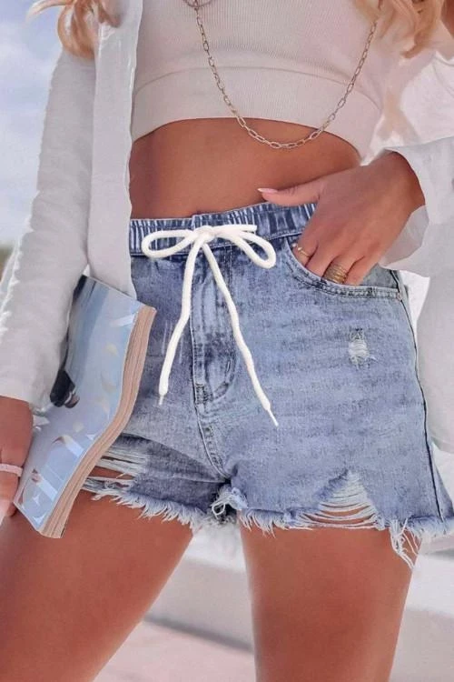 Ženske kratke jeans hlače