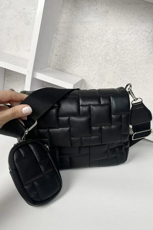 Geanta crossbody cu lant pentru femei